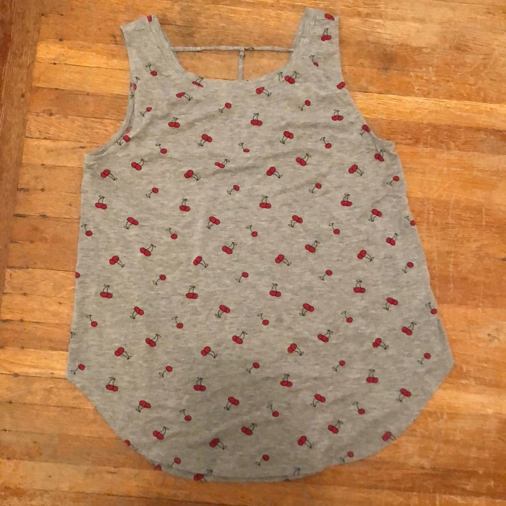 Zoe + Liv cherry tank top